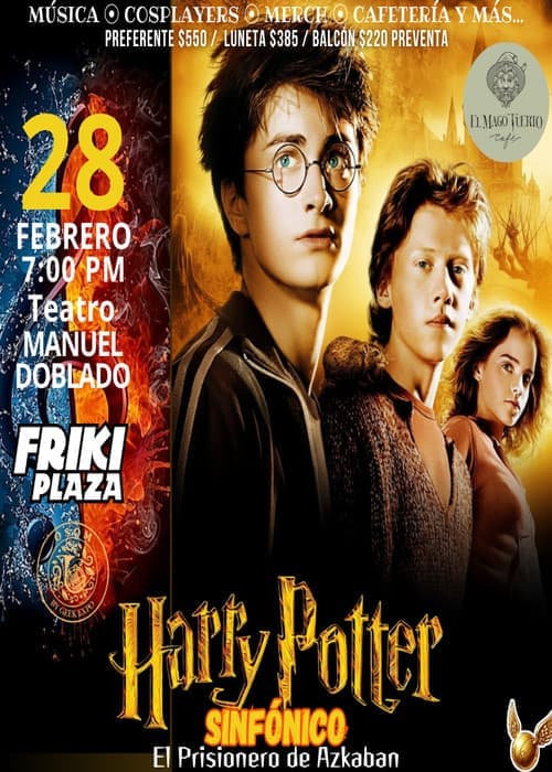 HARRY POTTER SINFONICO. EL PRISIONERO DE AZKABAN. LEON